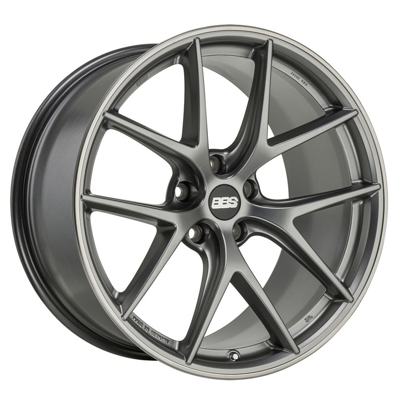 BBS CI-R 20x9.5" 5x114.3 ET40, Gris Anthracite Platine (CI0302)