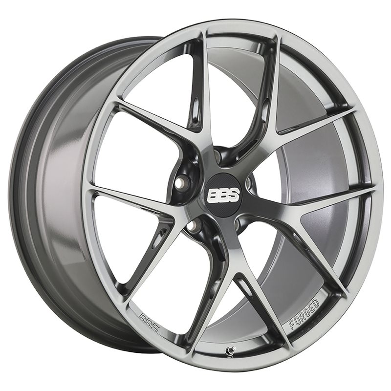 BBS FI-R 21x12.5" Ecrou Central ET48, Gris Anthracite Platine (FI143)