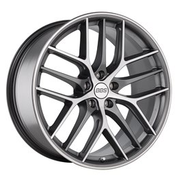 BBS CC-R 20x10.5" 5x114.3 ET25, Gris Anthracite / Poli