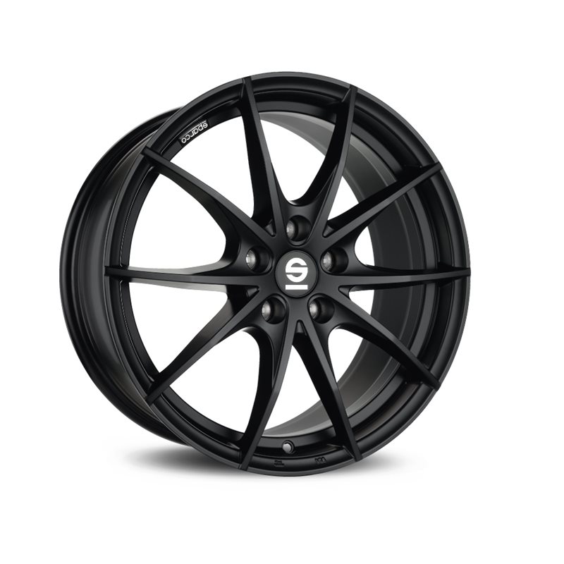 Sparco Trofeo 5 17x7.5" 5x112 ET48, Noir Mat