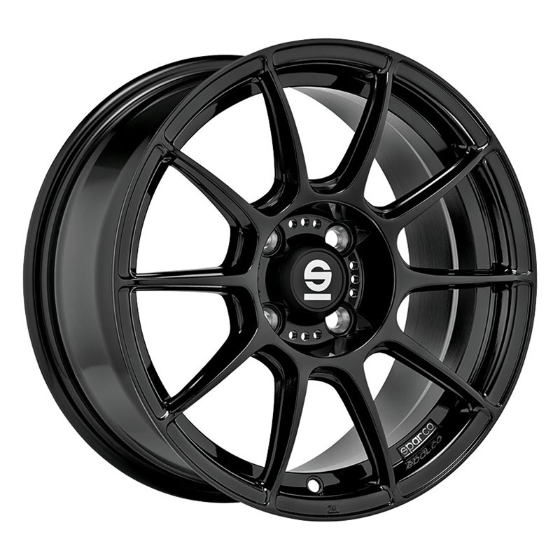 Sparco FF-1 17x8" 4x100 ET45, Noir Brillant