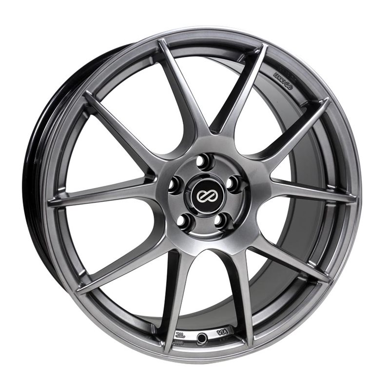 YS5 17x7.5 ET42 4x100 72.6, Hyper Black