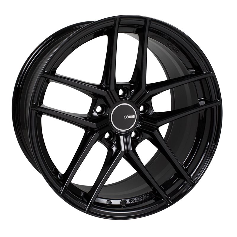 TY5 19x9.5 ET15 5x114.3 72.6, Noir Brillant