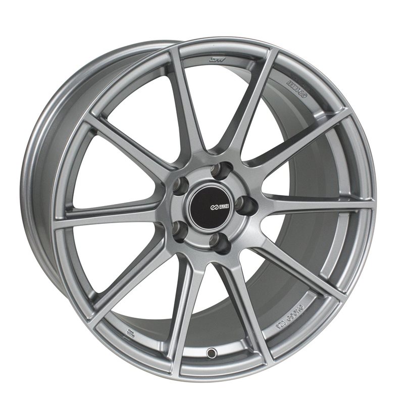 TS10 17x8 ET40 4x100 72.6, Gris Platine