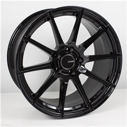TS10 18x8.5 35 5x114.3 72.6, Noir Brillant