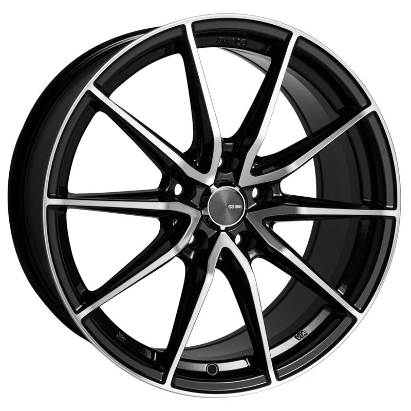DRACO 17x7.5 ET38 5x114.3, Noir / Poli