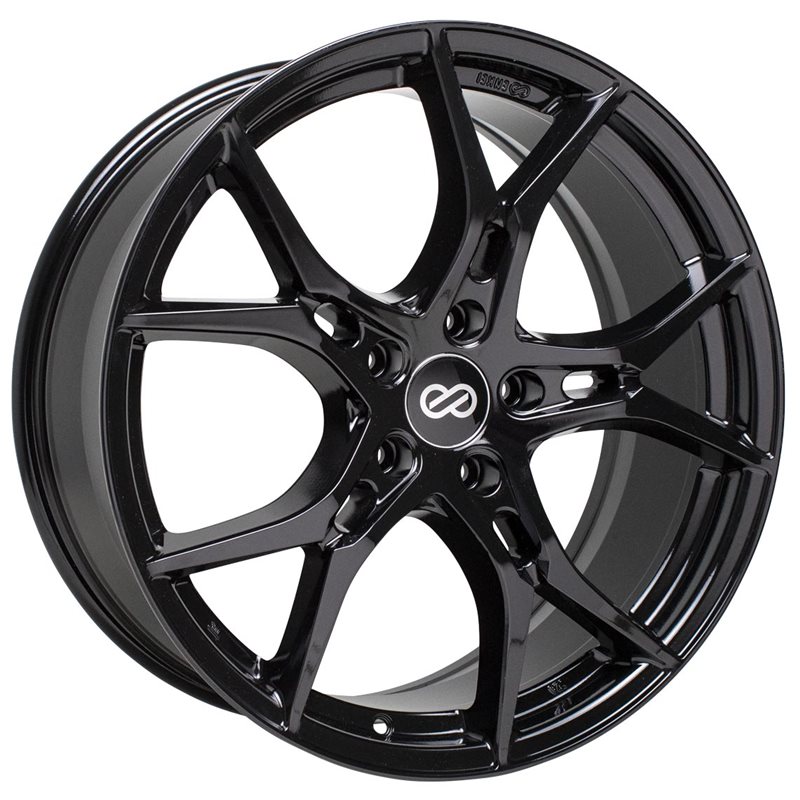 VULCAN 18x8 ET40 5x120, Noir Brillant