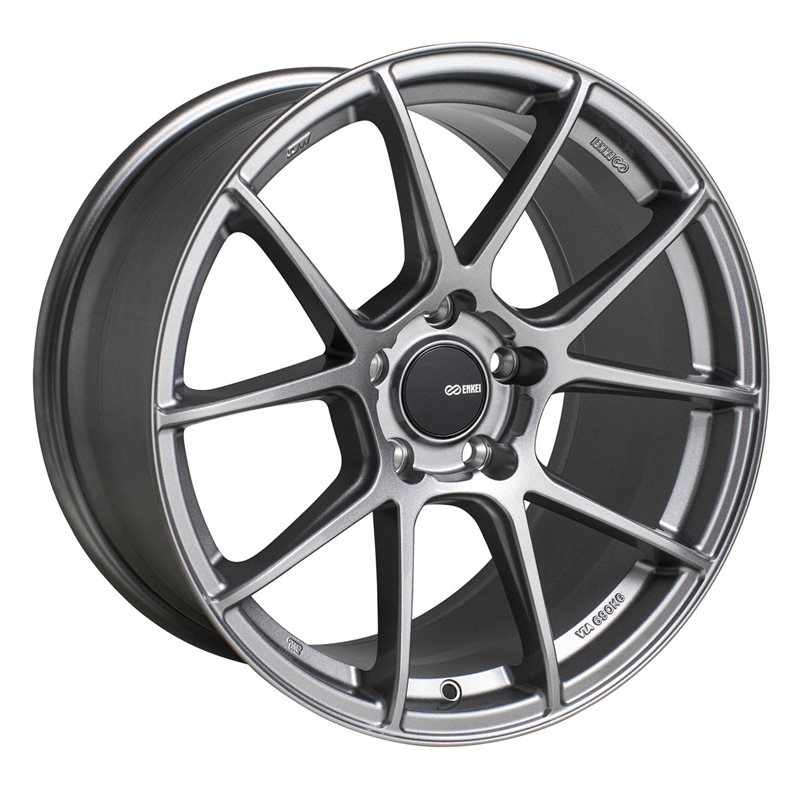 TS-V 18x8.5 ET38 5x114.3, Gris Platine