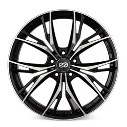 ONX 17x7.5 45 5x114.3 72.6, Noir / Poli