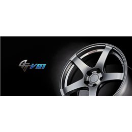 SSR GTV01 17x7.0 4x100 42mm Argent Éblouissant 