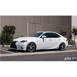 SSR GTV01 18x9.0 5x114.3 35mm Argent Éblouissant 