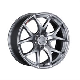 SSR GTV03 17x7.0 5x114.3 42mm Argent Éblouissant 