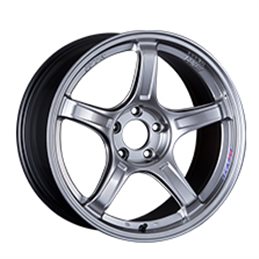 SSR GTX03 18x7.5 5x114.3 53mm Argent Platine 