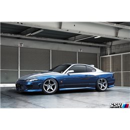 SSR GTX03 17x7.0 5x100 48mm Argent Platine 