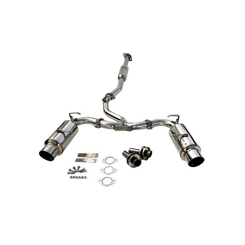 Silencieux et intermédiaire N1 60mm INVIDIA 
BRZ 2011-2016