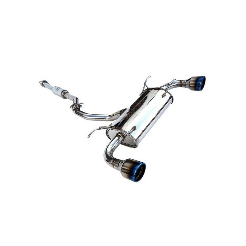 Silencieux et intermédiaire Q300 Titan 60mm INVIDIA BRZ 2011-2016
