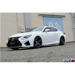 SSR GTF01 18x9.5 5x114.3 +22 Gunmetal Semi Brillant *COMMANDE SPECIALE-PAS DE RETOUR ANNULATION