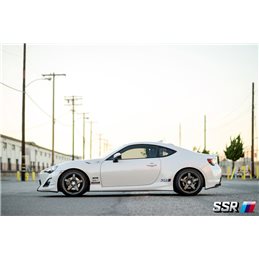 SSR GTF01 18x9.5 5x114.3 +22 Gunmetal Semi Brillant *COMMANDE SPECIALE-PAS DE RETOUR ANNULATION