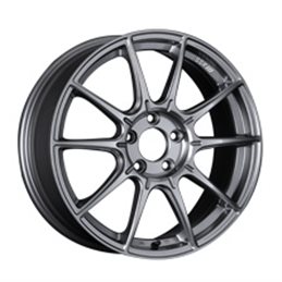 SSR GTX01 18x8.5 5x100 44mm Argent Foncé 02-05 WRX