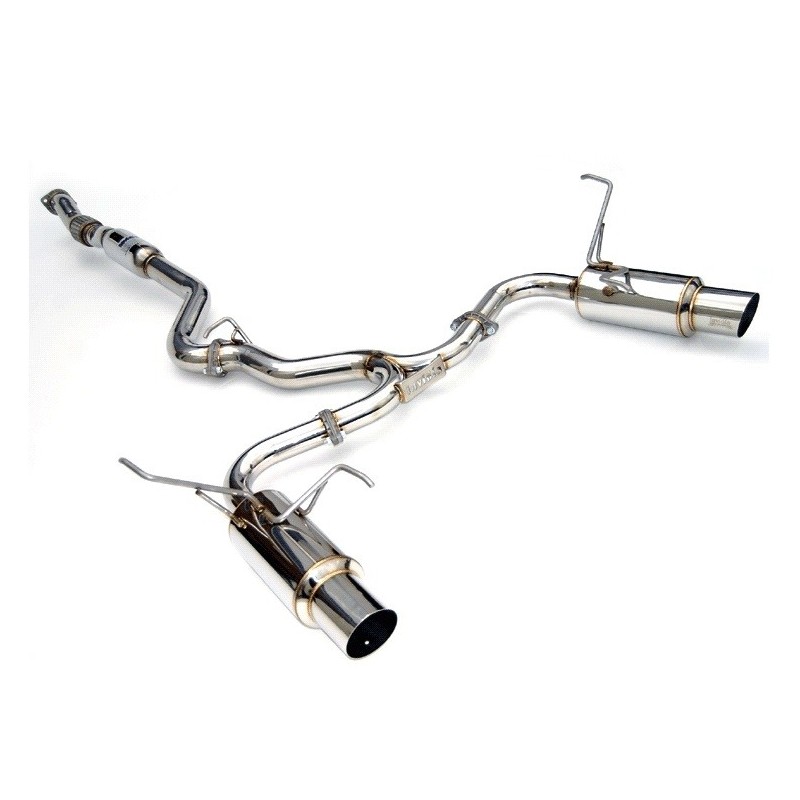 Silencieux et intermédiaire N1 76mm INVIDIA STI 2015-2021