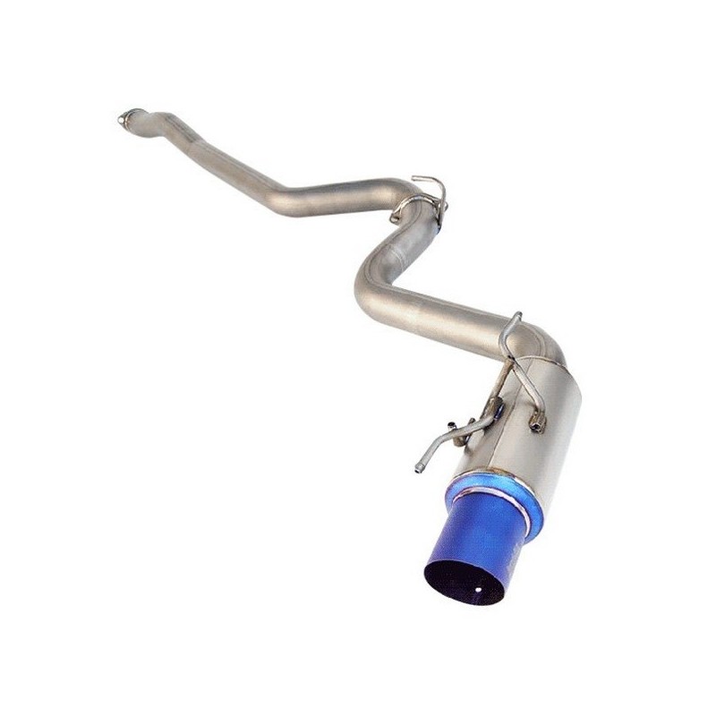Silencieux et intermédiaire Full Titanium 80mm INVIDIA STI 2008-2014 - 5 portes