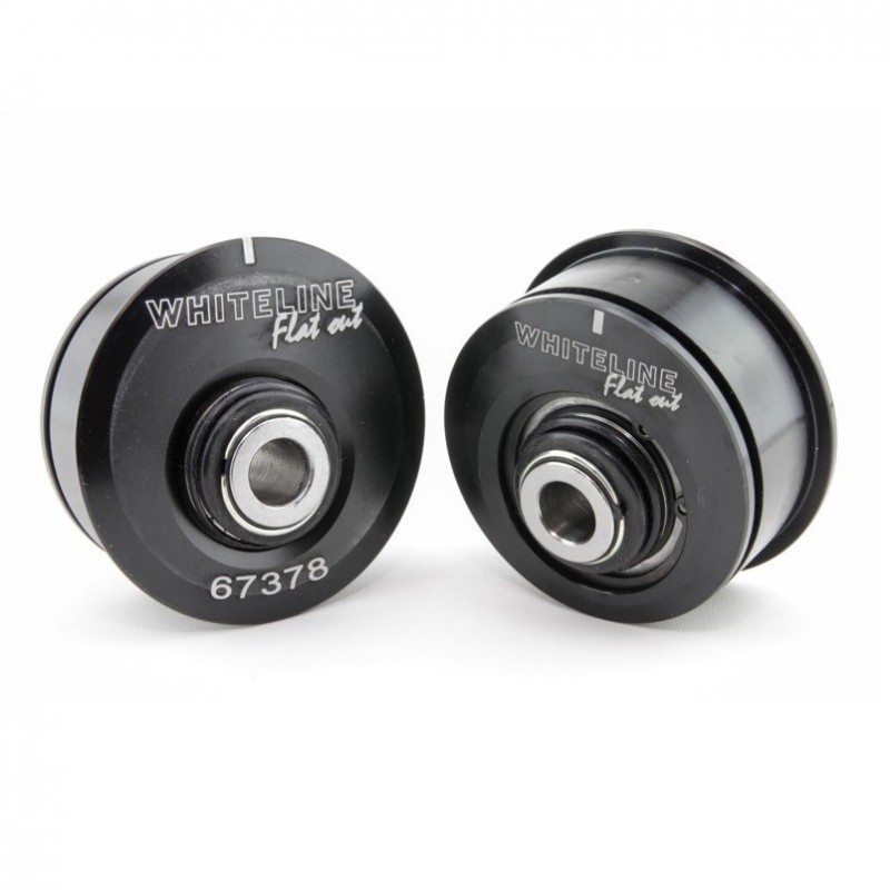 Silent bloc Anti-lift Triangle arrière avec correction Chasse MOTORSPORT WHITELINE
STI 2011-2014