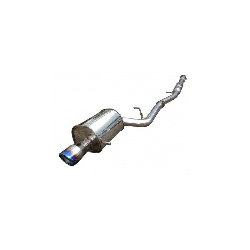 Silencieux et intermédiaire Q300 Titan 76mm INVIDIA WRX/STI 2001-2007