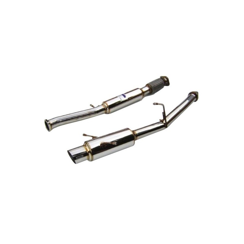 Silencieux et intermédiaire N1 76mm INVIDIA WRX/STI 2001-2007