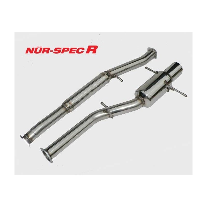 Silencieux et intermédiaire BLITZ Nur Spec R WRX/STI 2001-2007 Jdm