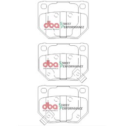 Plaquettes de Frein Arrière DBA SP Type STI type R/RA 1997-2000/WRX 2001-2007