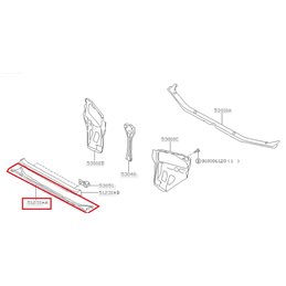 Support Radiateur Inférieur partie basse SUBARU GT STI 1993 2000