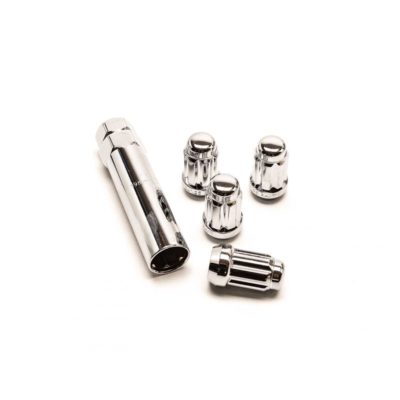 Ecrous Antivol JR ATN1 Chrome M12x1.25 (lot de 4)