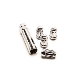 Ecrous Antivol JR ATN1 Chrome M12x1.5 (lot de 4)