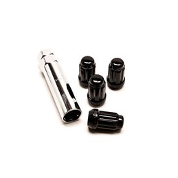 Ecrous Antivol JR ATN1 Noir M12x1.5 (lot de 4)