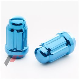 Ecrous JN2 Bleus en Acier Forgé M12x1.5 (Pack de 20)