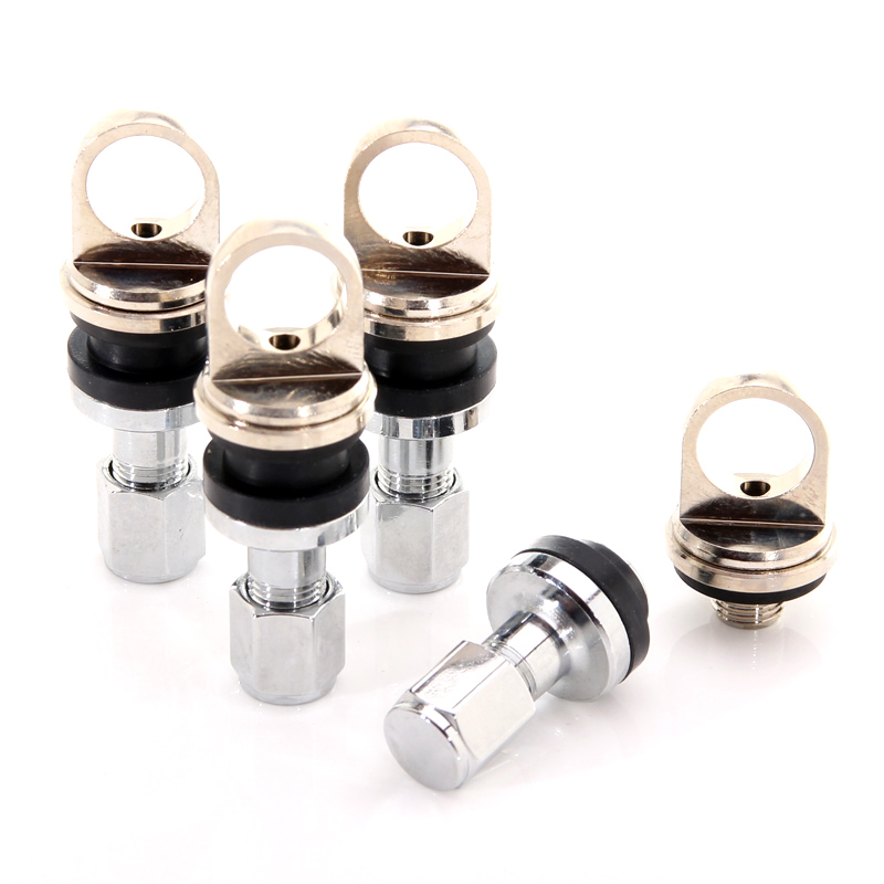 Valves Compatibles TPMS en Aluminium Largeur 4 mm (lot de 4)