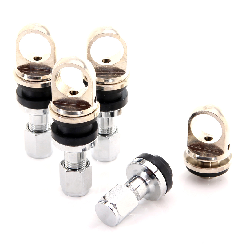 Valves Compatibles TPMS en Aluminium Largeur 6 mm (lot de 4)
