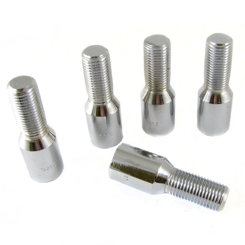 Vis de Roue Argentées à Empreinte Interne M12x1.5 (Pack de 20) 