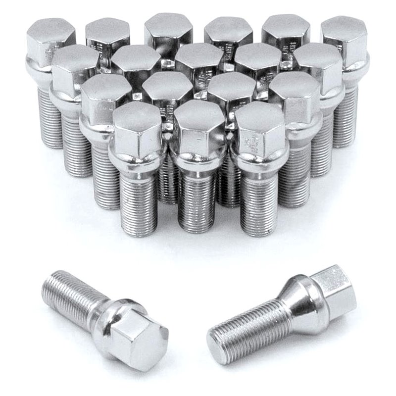 Vis de Roue Argentées M15x1.25 (Pack de 20)