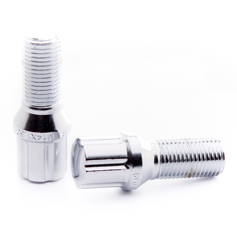 Vis de Roue JB1 Chromées M12x1.5 (Pack de 20)