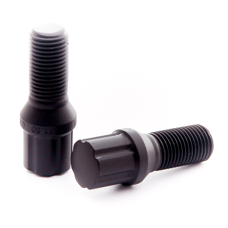 Vis de Roue JB1 Noires M14x1.25 (Pack de 20)