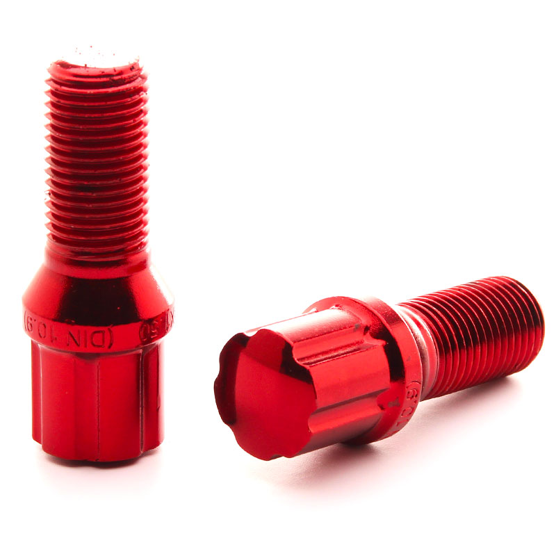 Vis de Roue JB1 Rouges M14x1.5 (Pack de 20)