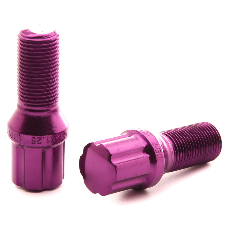 Vis de Roue JB1 Violettes M12x1.5 (Pack de 20)