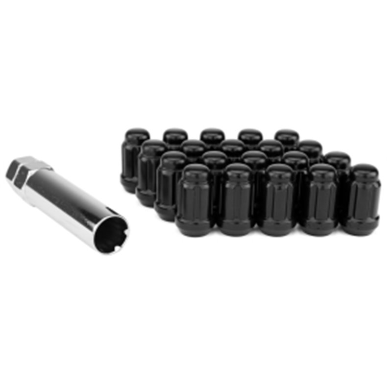 Ecrous MUTEKI 12x1.25 Fermés Noir