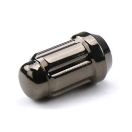 Ecrous MUTEKI 12x1.25 Fermés Noir Chrome