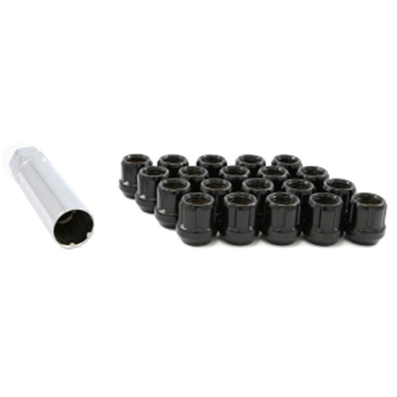 Ecrous MUTEKI 12x1.25 Ouverts Noir