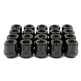Ecrous MUTEKI 12x1.25 Ouverts Noir