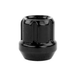 Ecrous MUTEKI 12x1.25 Ouverts Noir
