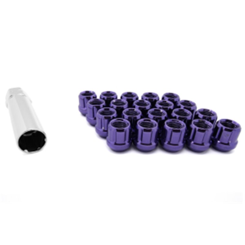 Ecrous MUTEKI 12x1.25 Ouverts Violet