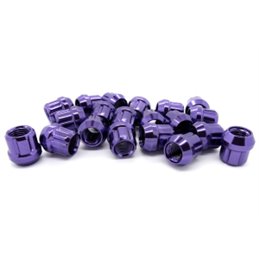 Ecrous MUTEKI 12x1.25 Ouverts Violet